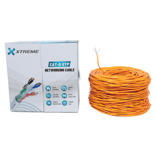 Xtreme XUTP6 Net Core Cat6 UTP CCA Networking Cable